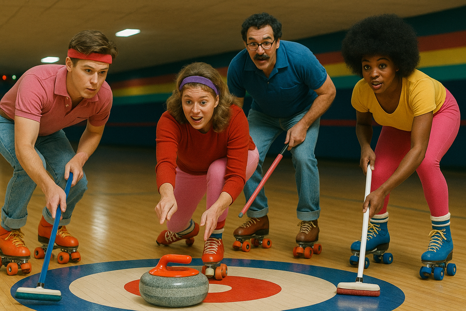 Curling on Wheels
