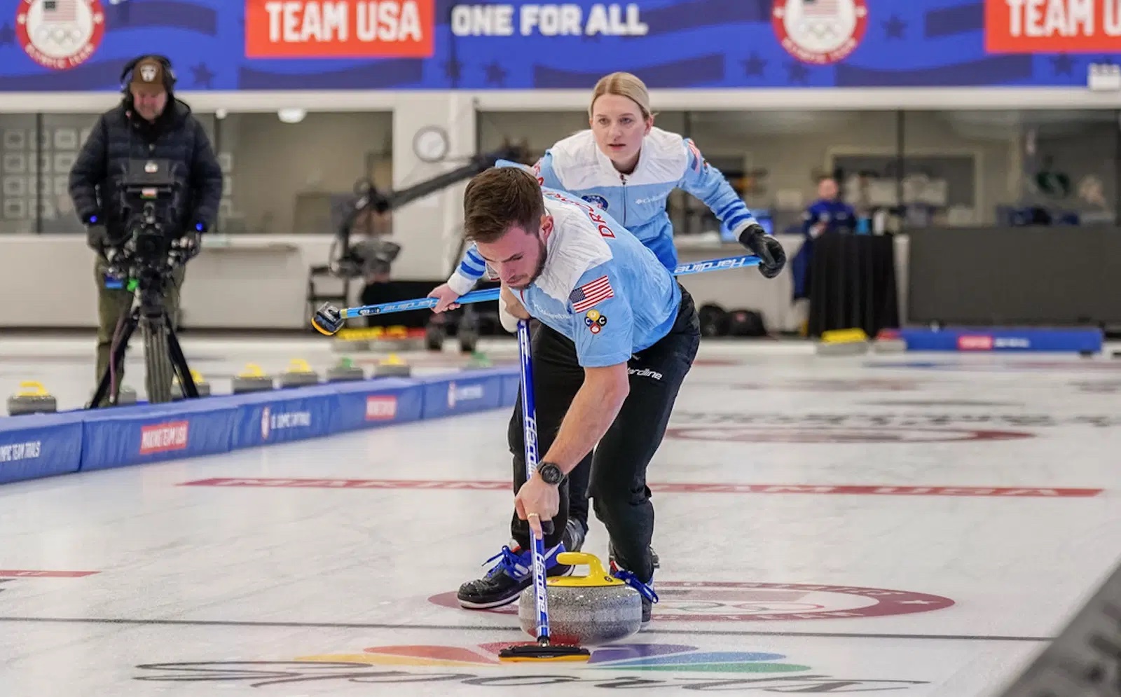 Olympics Dropkin and Thiesse